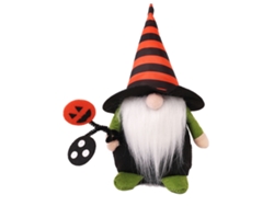Muñeca De Peluche Sin Cara De Halloween, Buena Suerte, Material De Seda Suave, 7.9 X 3.9 Pulgadas