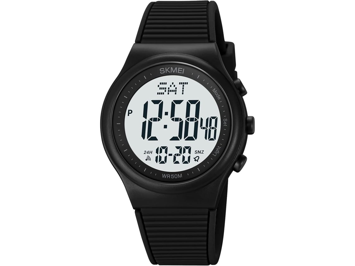 Reloj De Pulsera Impermeable Digital 50m Brancoyuysan