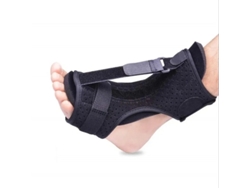 Férulas nocturnas para fascitis plantar, ajustables y transpirables, protección para el talón, color negro Tommy01