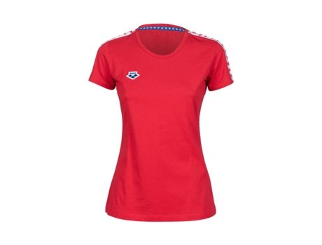 Camiseta de Mujer para Natación ARENA Team Rojo (S)
