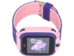 Reloj inteligente Mdug para niños: seguimiento de ubicación en tiempo real, llamadas bidireccionales, resistente al agua (rosa)