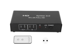 Divisor Hdmi LAXISCREED 2 Entradas 2 Saídas 4k 60hz