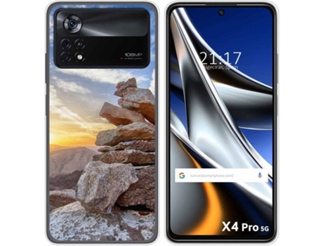 Carcasa para Xiaomi Poco X4 Pro 5G TUMUNDOSMARTPHONE Dibujos Sunset Multicolor