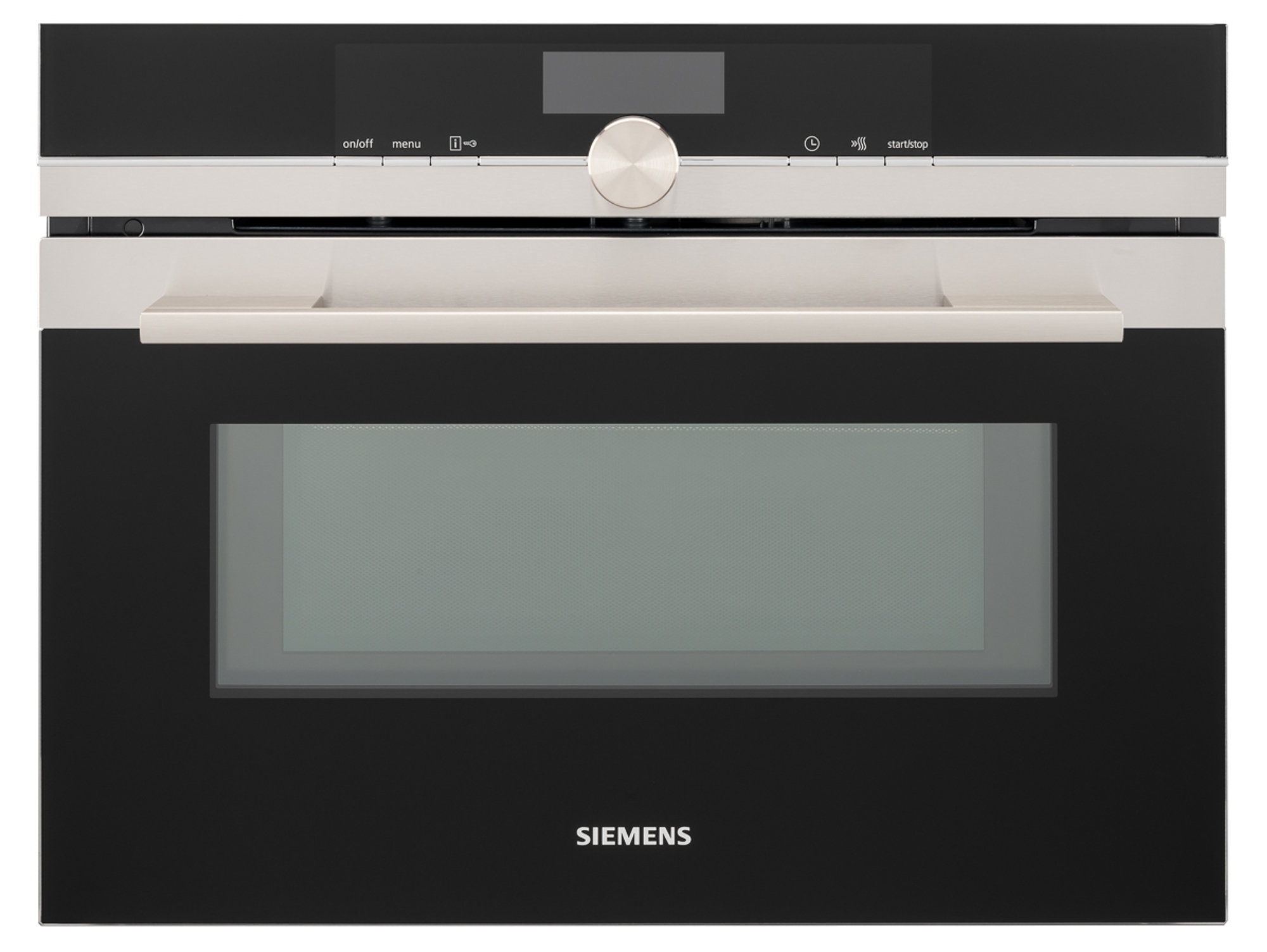 Horno Microondas Siemens cookcontrol cm676g 45 l 59.4 cm676gbs1 compacto multifuncion pirolitico abatible negro promocionado iq700 60 convencional integrado acero inoxidable giratorio 45l