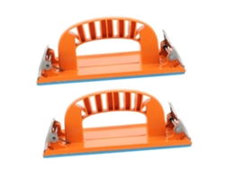 Almohadilla De Lijado Manual Autoadhesiva De 2 Piezas Para Placas De Yeso, Bloque De Flexible Con