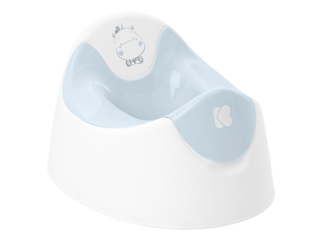 Orinal Infantil con Tapa Extraíble KIKKA BOO Hippo Azul
