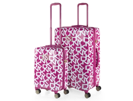 Juego De Maletas Pc DKNY DKNY-626 Signature Hardside magenta (51X76x30 Cm - 100L)