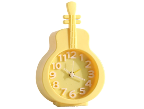 ELKUAIE Despertador Creativo Digital Escritorio Reloj de tiempo Novedad Reloj de cabecera Modelo Estatuilla Ornamento