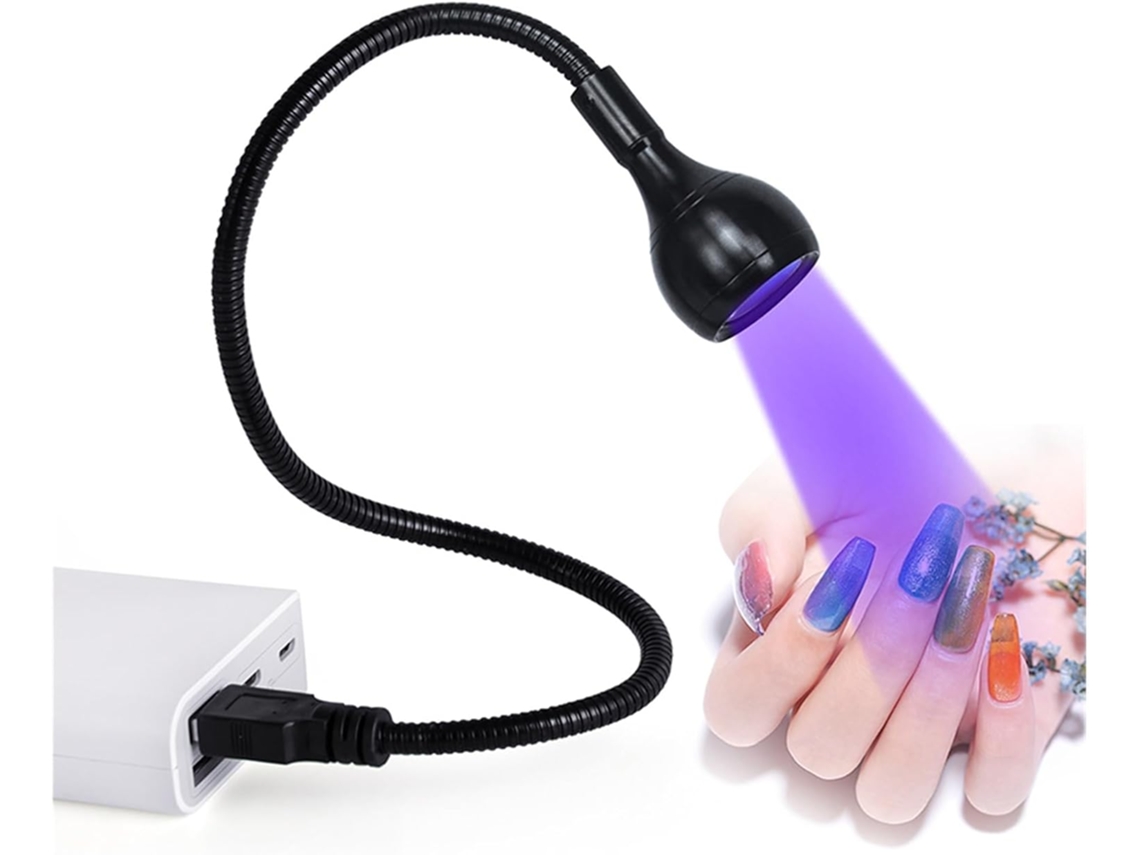 Lámpara Uv Para Uñas, Secador De Uñas, Led, Ultravioleta, Usb, Flexible, Mini Lámpara De Secado De Gel, Herramientas