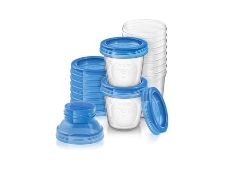Conjunto de Recipientes de Conservación AVENT para Leite Materno
