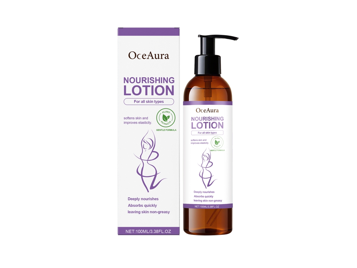 Loción corporal de lavanda: hidrata, deja la piel sana y suave.