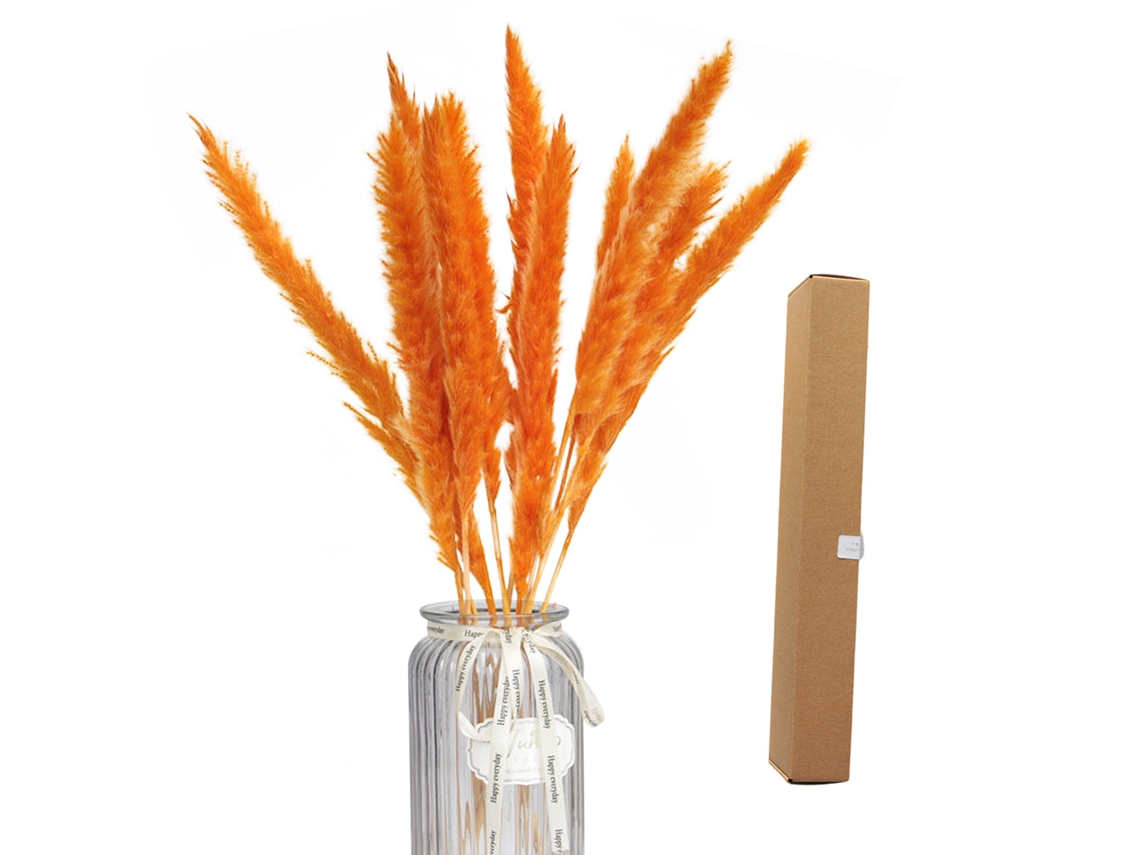 Ramo De Flores De Hierba De La Pampa Secas Naturales Para Decoración Del Hogar Estilo Bohemio, 40-45 Cm, 45 Unidades.