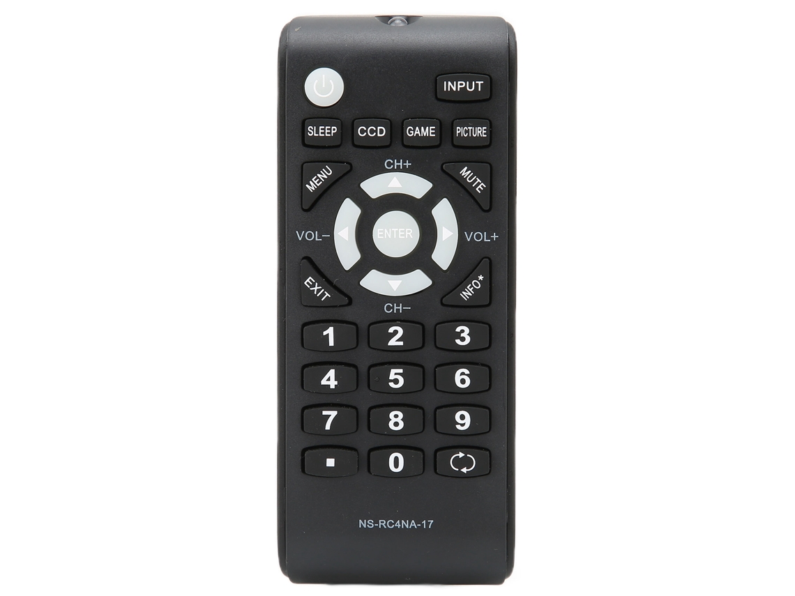 Mando A Distancia De Repuesto Para Televisores Lcd. Compatible Con Insignia Ns-24d310na17, Ns-24d510mx17 Y Ns-24d510na17