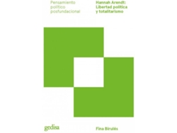 Libro Hannah Arendt: Libertad Política Y Totalitarismo de Fina Birulés Betran (Español)