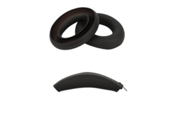 Almohadillas de repuesto Szsmart para auriculares Anker Soundcore Space Q45 (espuma)