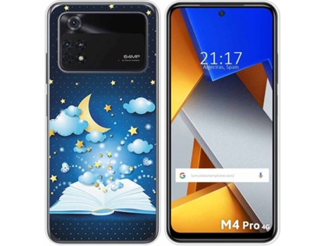 Carcasa para Xiaomi Poco M4 Pro 4G TUMUNDOSMARTPHONE Dibujos Libro Cuentos Multicolor