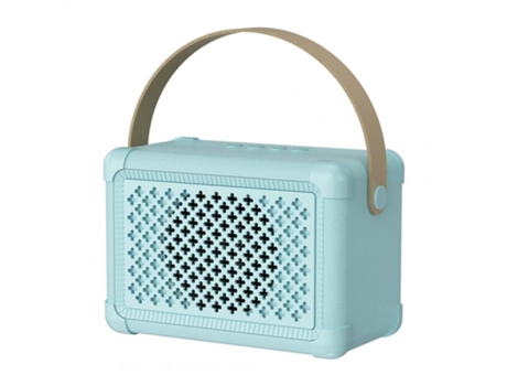 Altavoz Bluetooth N10 Retro Inalámbrico Portátil Mini Radio Auxiliar Subwoofer Residencial Pequeño Azul