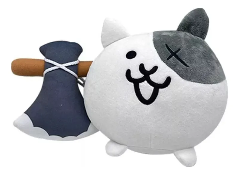 Na 1 The Battle Cats Peluche 33cm, Lindo y Softvayotoy