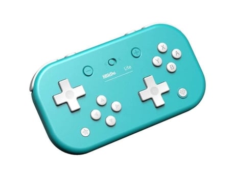Juegos Accesorios y Consolas Retrogaming-8Bitdo Lite 2 Mando Bluetooth Turquesa para Nintendo Switch RETRO-BIT