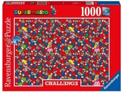 Puzzle RAVENSBURGUER Supermario (Edad Mínima: 12 Anos - 1000 Piezas)