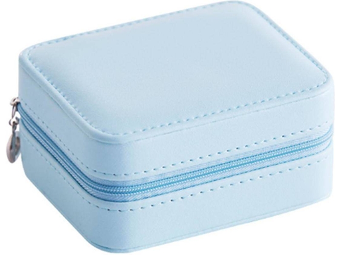 Caja de Joyas WJS Espejo Azul