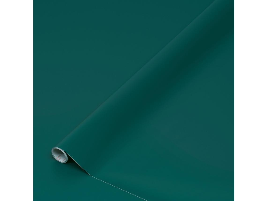 Película Adhesiva D-C-FIX Lisa Brillante 45Cmx2M Verde Azulado Ral 6004 346-0696