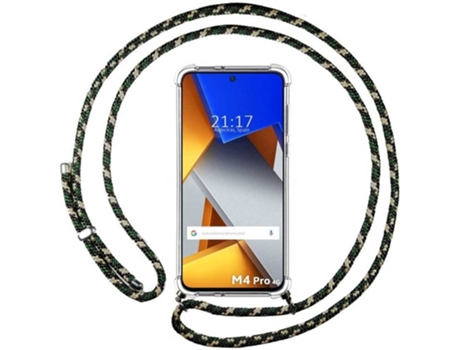 Carcasa para Xiaomi Poco M4 Pro 4G TUMUNDOSMARTPHONE Colgante Verde