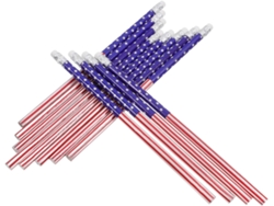 Besportble Lápices De Madera Healeved Y La Bandera Estadounidense 19,00 X 1,00 X 1,00 Cm Pulgadas -informac...