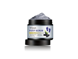 Exfoliante para pies con carbón de bambú y sal marina