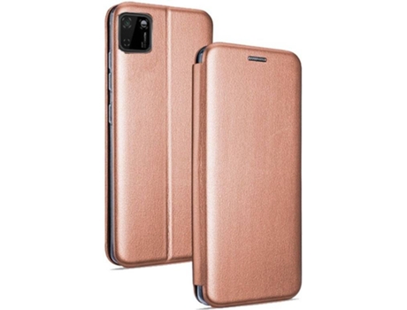 Funda Huawei Y5p COOL Flip Cover Rosa