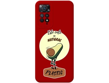 Carcasa Xiaomi Redmi Note 11 Pro TUMUNDOSMARTPHONE Silicona Líquida Dibujos Natural Rojo