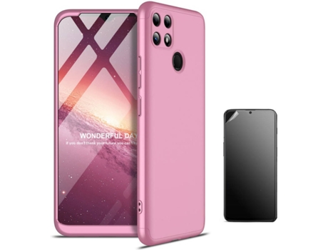 Kit Funda + Protector de Pantalla Xiaomi Mi 11 Lite 4G Slim Armor 360 7782 7782 Rosa