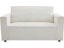 Sofá Convertible Recto De Pana <<grenelle>> - 2 Asientos - Beige