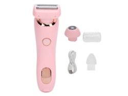 Afeitadora Eléctrica Para Mujer Depiladora Eléctrica 800mah Tijera De Pelo Para Mujer Axilas Cuerpo Completo Rosa