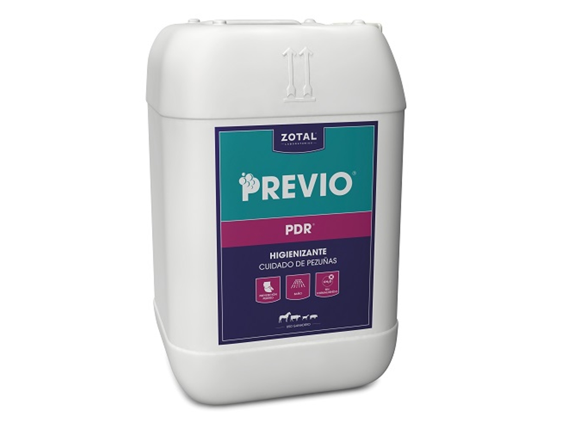 ZOTAL Previous Pdr Limpador Sanitizante para Cascos de Gado 5 kg