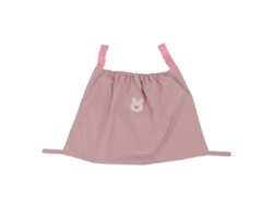 Bolsa Colgante De Gran Capacidad Para Cochecito De Bebé, Organizador Impermeable, Rosa.