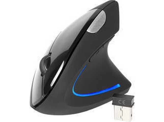 Ratón TRACER Flipper (Inalámbrico - Óptico - 1600 dpi - Negro)