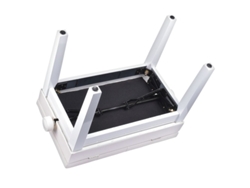 V-tone Piano Bench 2 Wh With Storage White