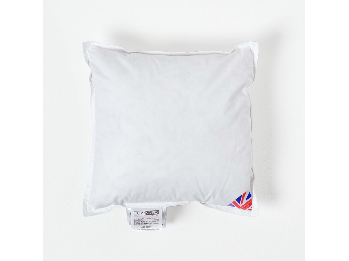 Homescapes Duck Feather Cushion Pad 35 X 35 Cm