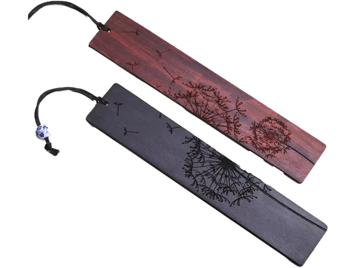Marcapáginas De Madera - Regalo Ideal Para Empresas Y Colegios, Perfecto Para Enamorados.