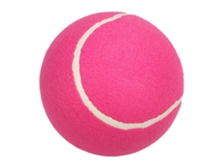 2026rebe-pelota De Tenis Gigante De 8 Pulgadas Hinchable Con Núcleo De Caucho Suave Felt Para Niños Mascotas Rosa