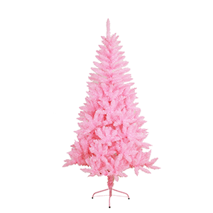 Árbol De Navidad Artificial Hoja Espumillón (180Cm 617Tips - Rosa)