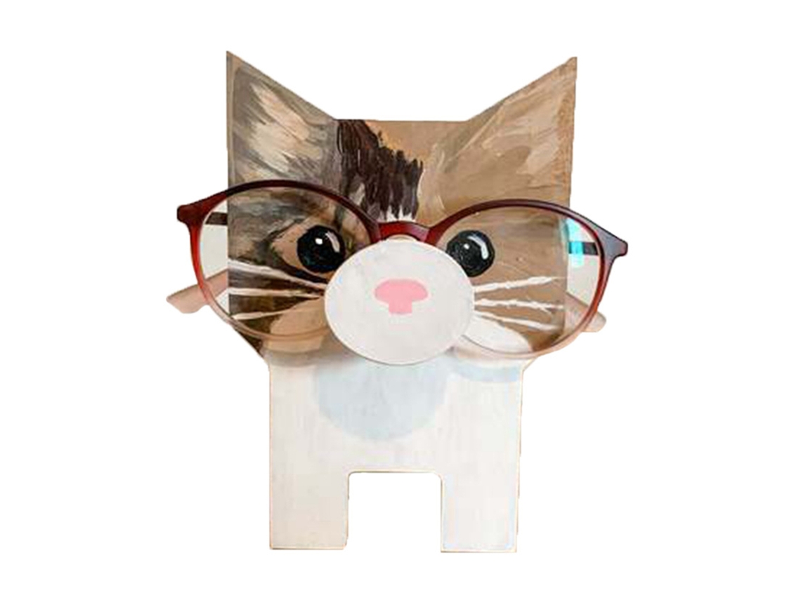 Soporte decorativo para gafas con forma de animal para mesa