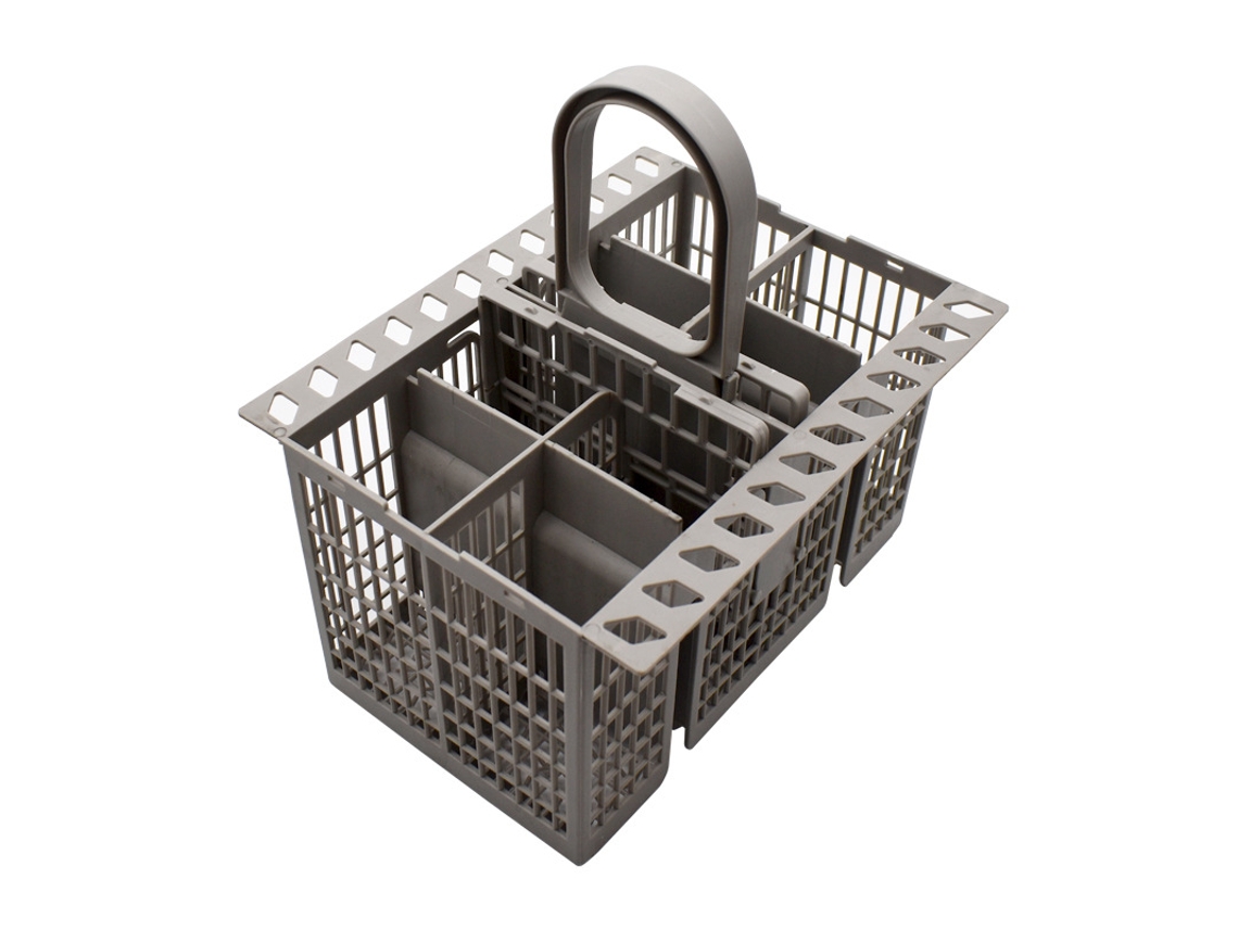 Cesta de repuesto para cubiertos para lavavajillas Hotpoint, gris, 8,1 x 6,3 x 4,7 pulgadas