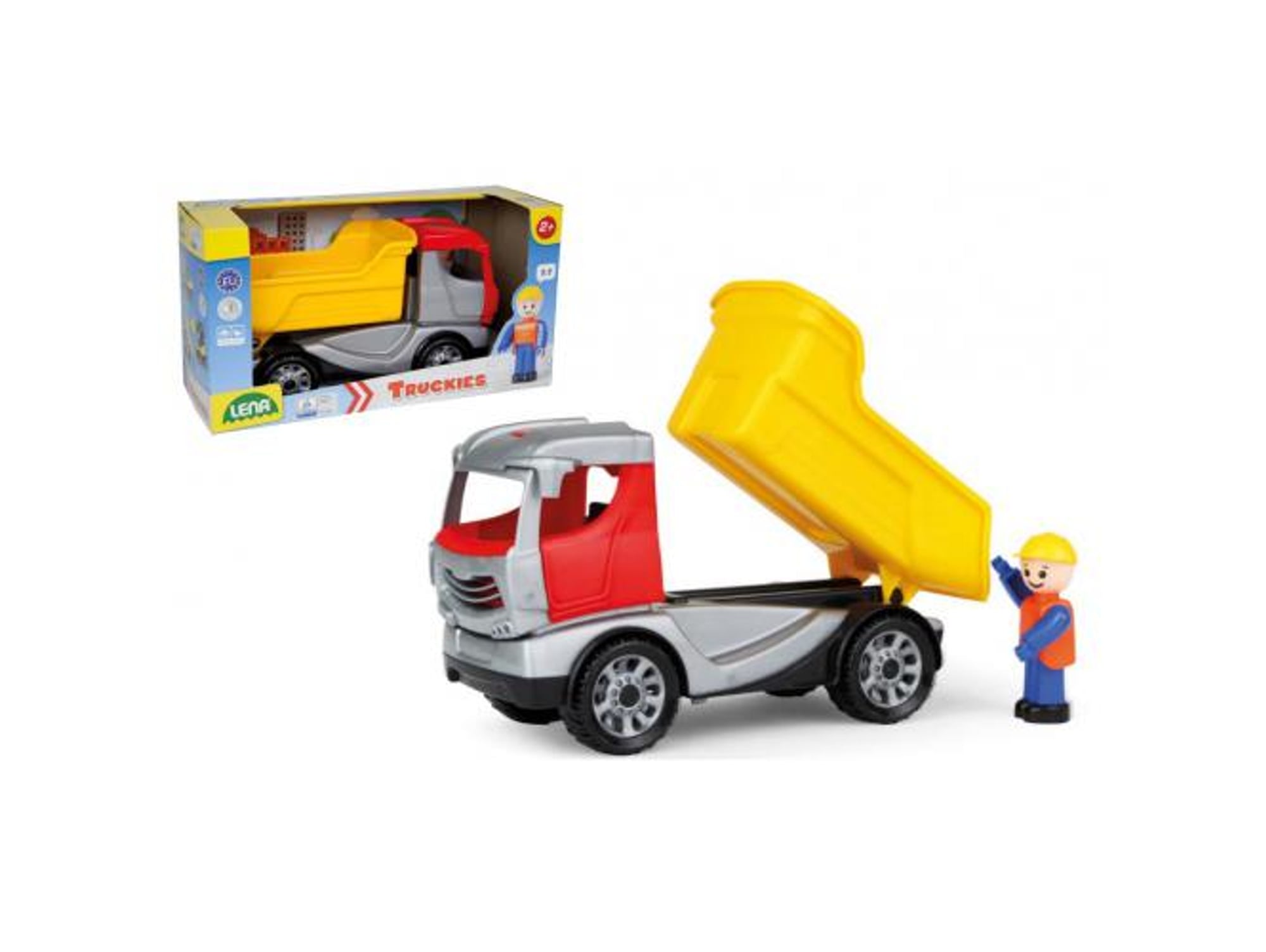 Vehículo de juguete LENA TOYS Truckies Camión de Descarga