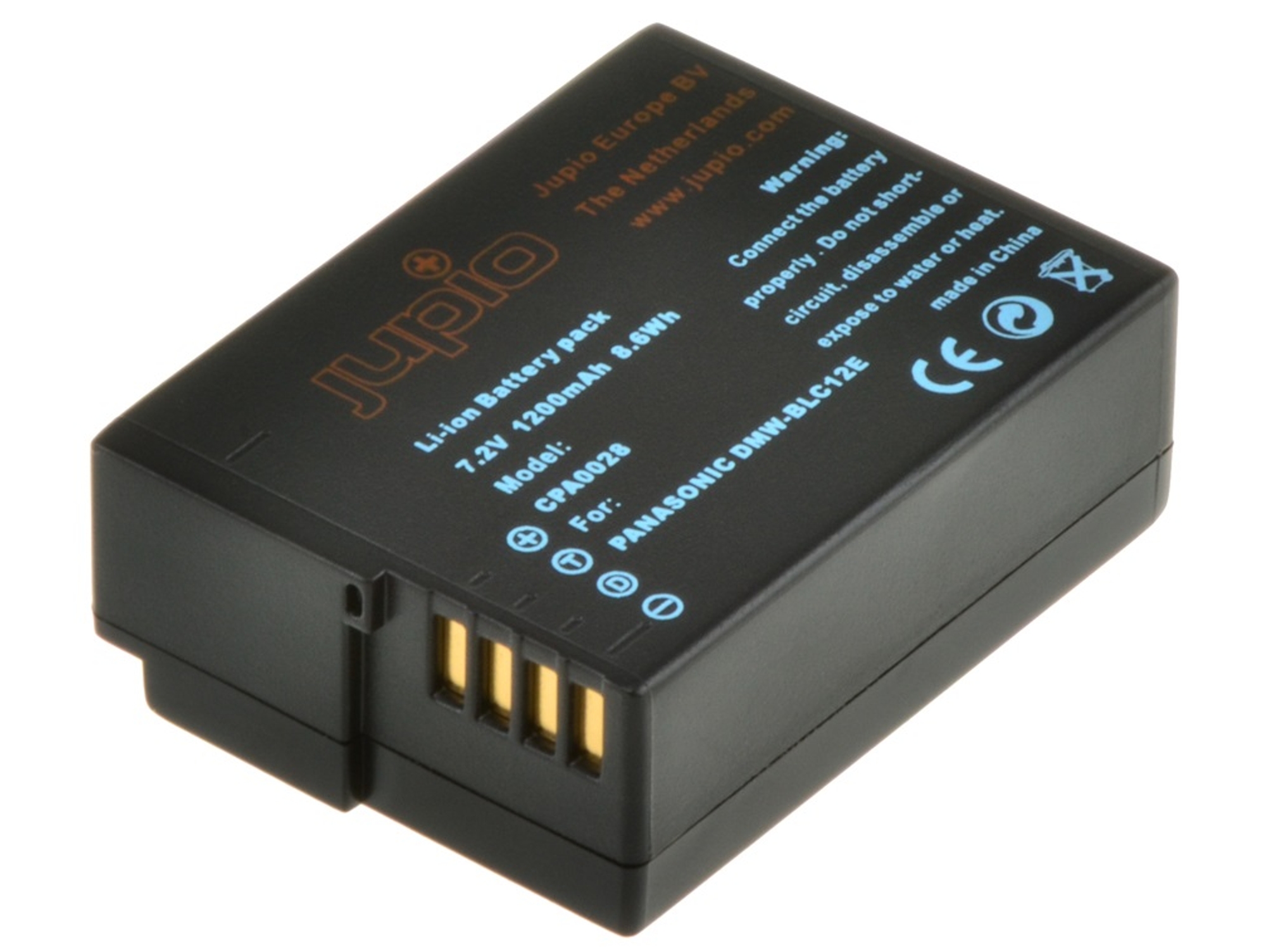 Batería JUPIO para PANASONIC DMW-BLC12E