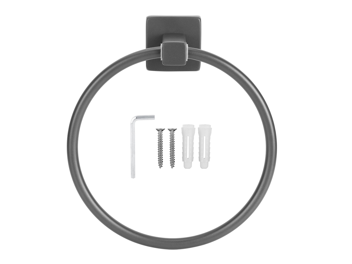 Toallero de pared de acero inoxidable para almacenamiento Worten