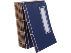 Juego De 10 Cuadernos De Papel Kraft En Blanco, Estilo Vintage, Ideales Para La Escuela, La Oficina Y Reuniones.
