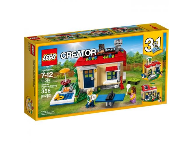 LEGO Creator 3 en 1: Vacaciones en la piscina 31067 (Edad Mínima: 7 - 356 Piezas)