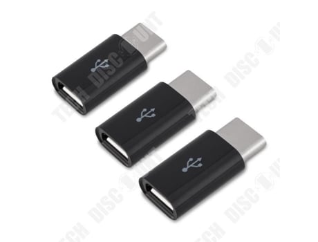 Td Conjunto de 3 Adaptadores Mini Usb Micro Usb Conector Universal 3 Use Conexão Periférica Transferência Rápida Compartilhamento de Dados